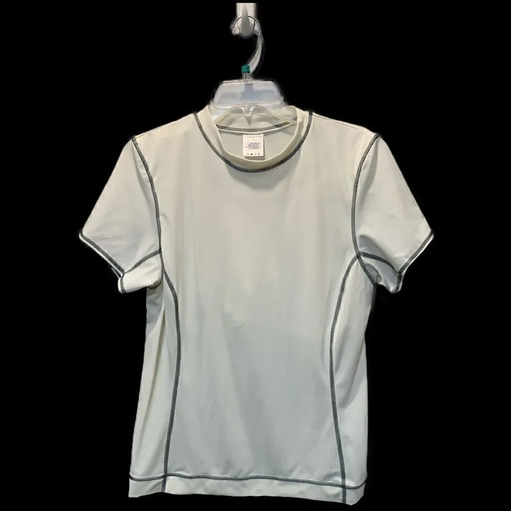 Lands end size (12)swim tee short sleeve top No bottoms